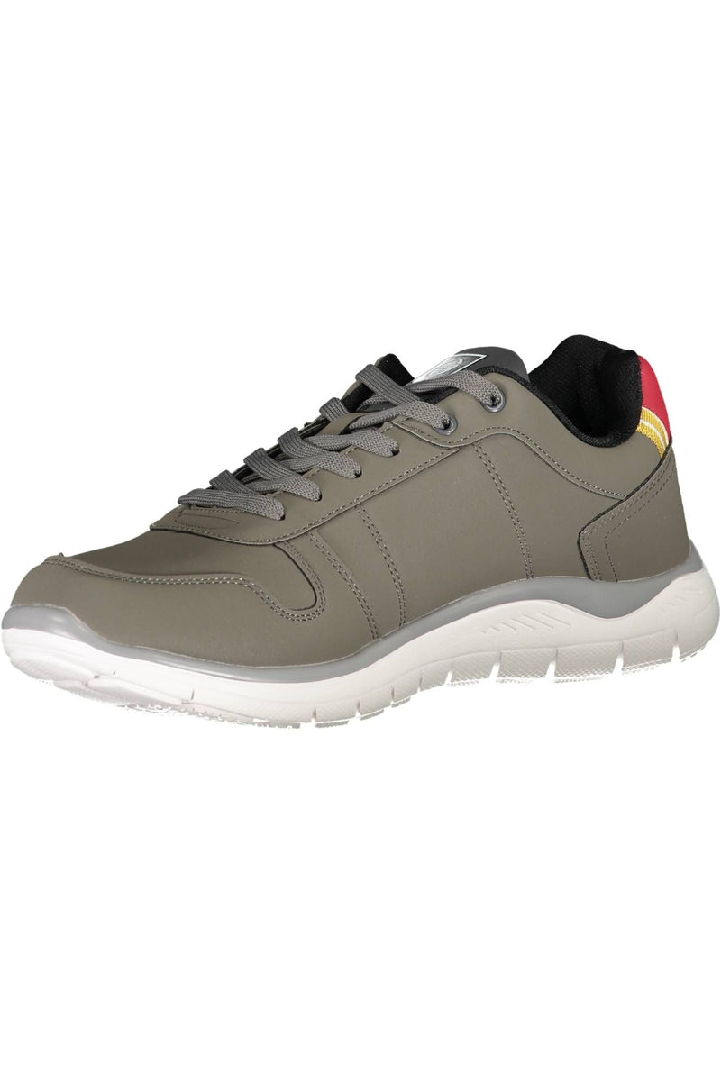 Gray Polyester Sneaker