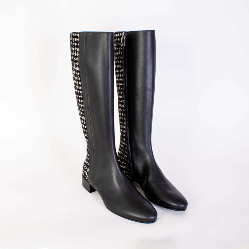 Black Leather Boots