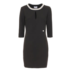 Black Polyester Dress