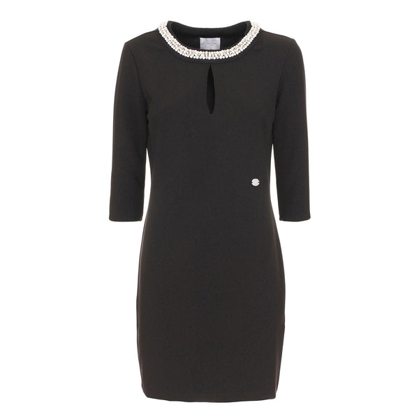 Black Polyester Dress