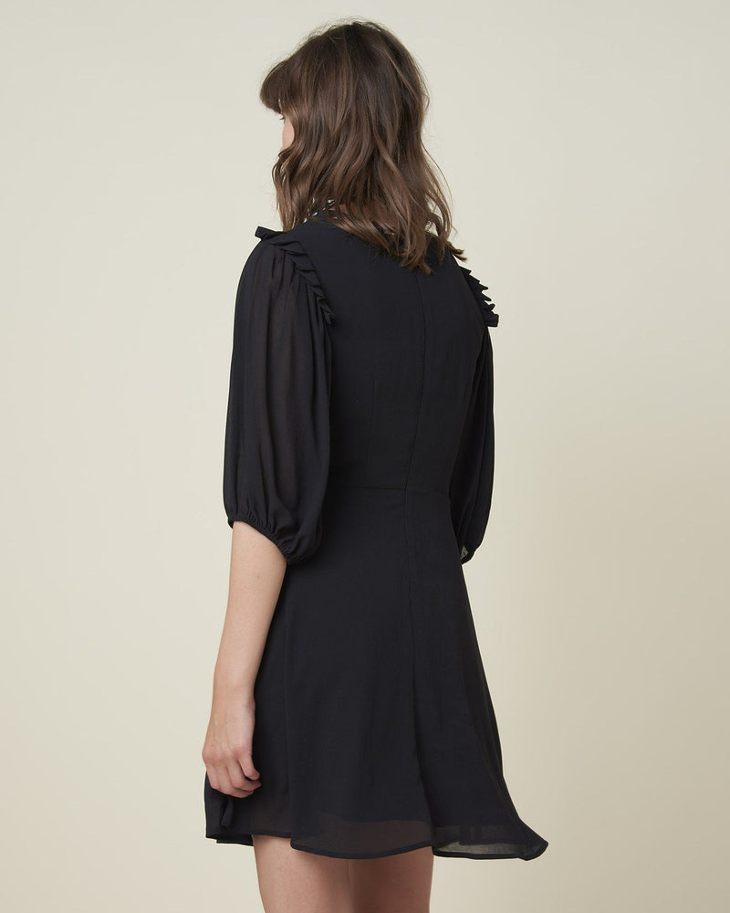 Black Polyester Dress