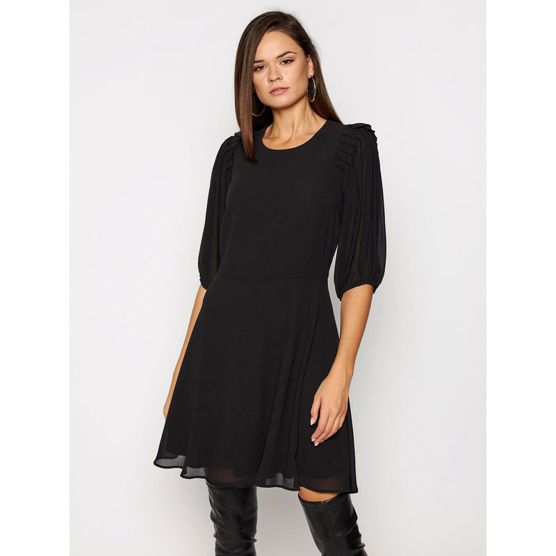 Black Polyester Dress