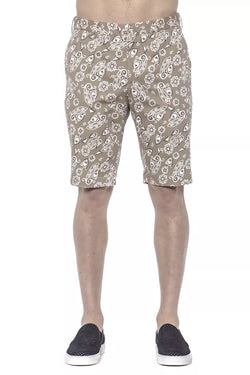 Beige Cotton Short