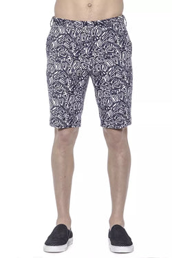 Blue Cotton Short