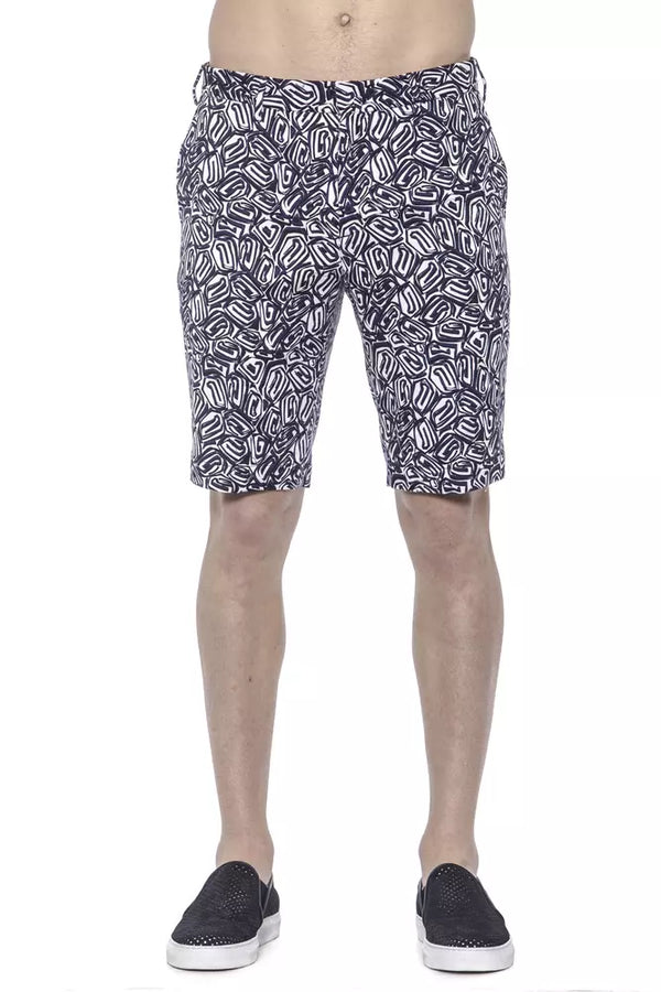 Blue Cotton Short