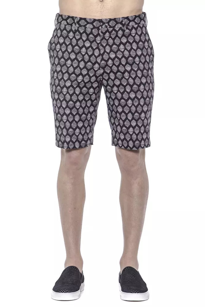 Blue Cotton Short