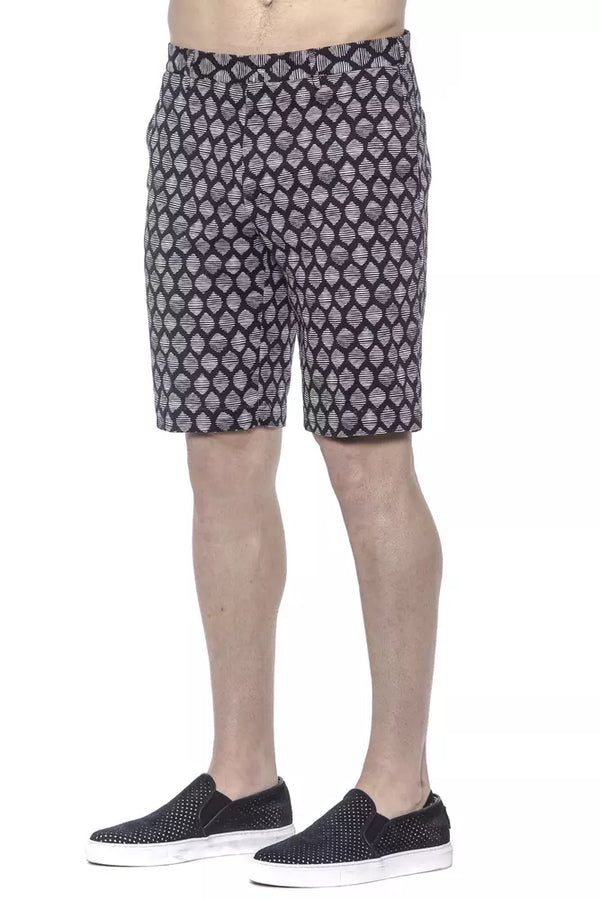 Blue Cotton Short