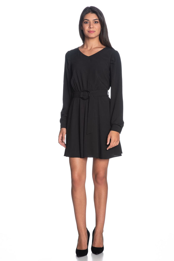 Black Viscose Dress