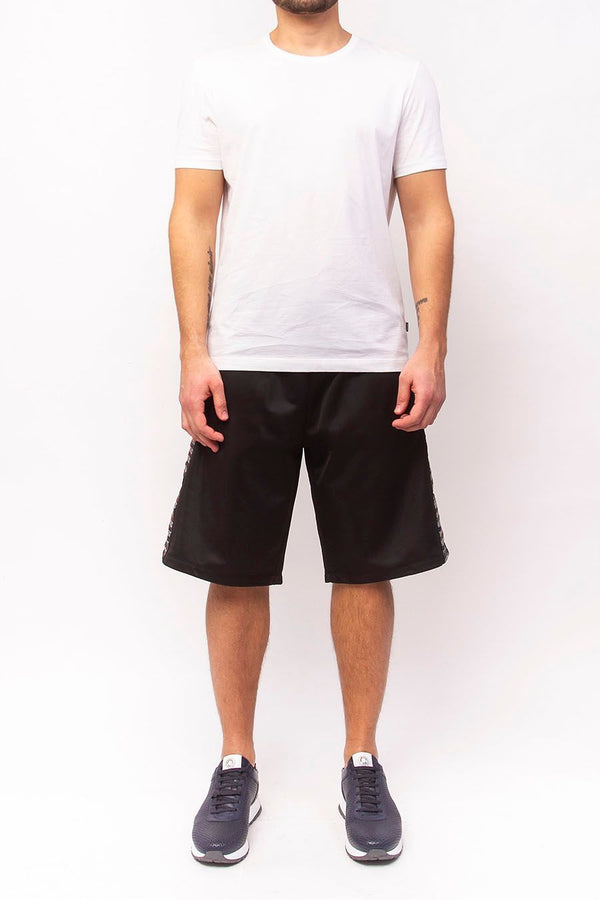 Black Polyester Short