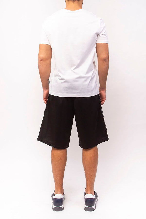 Black Polyester Short