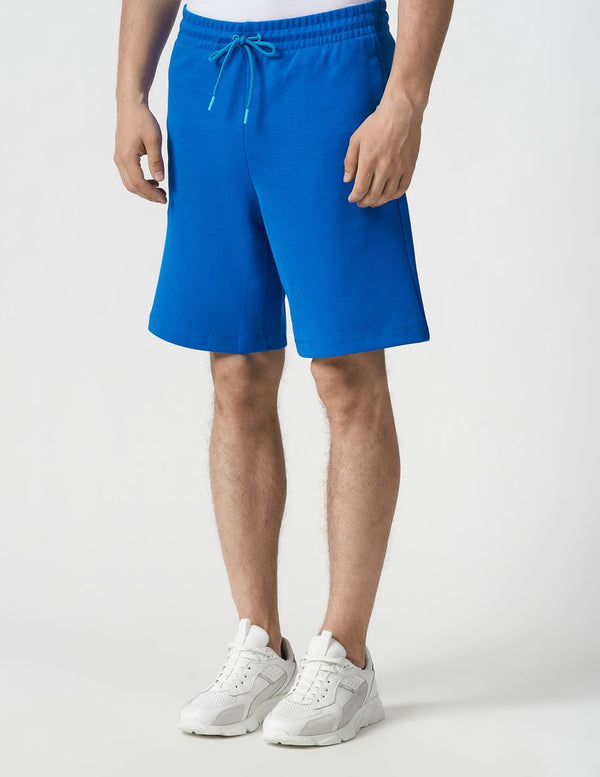Blue Cotton Short