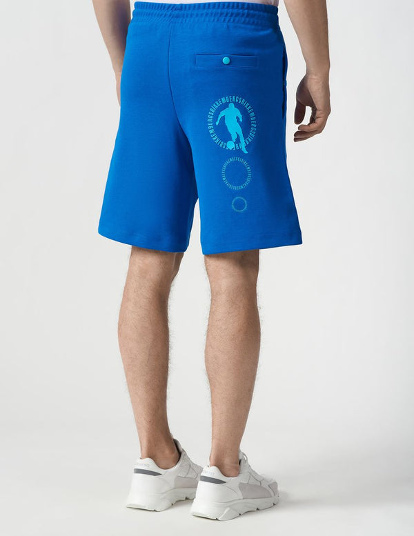 Blue Cotton Short