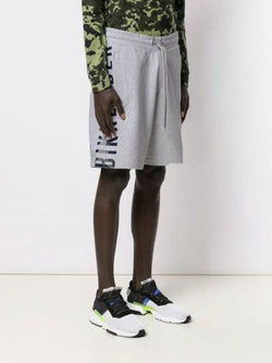 Gray Cotton Short