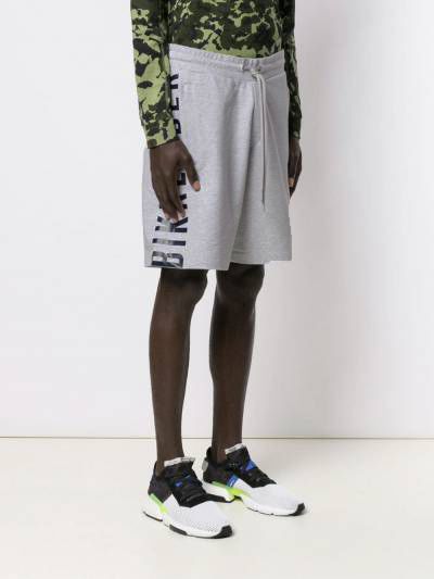 Gray Cotton Short