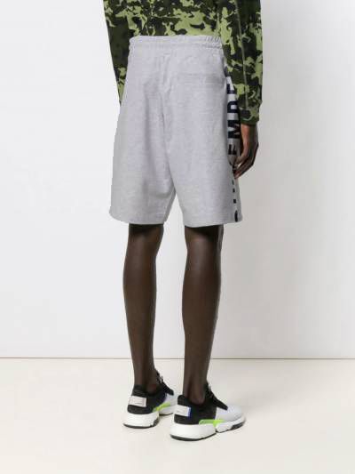 Gray Cotton Short