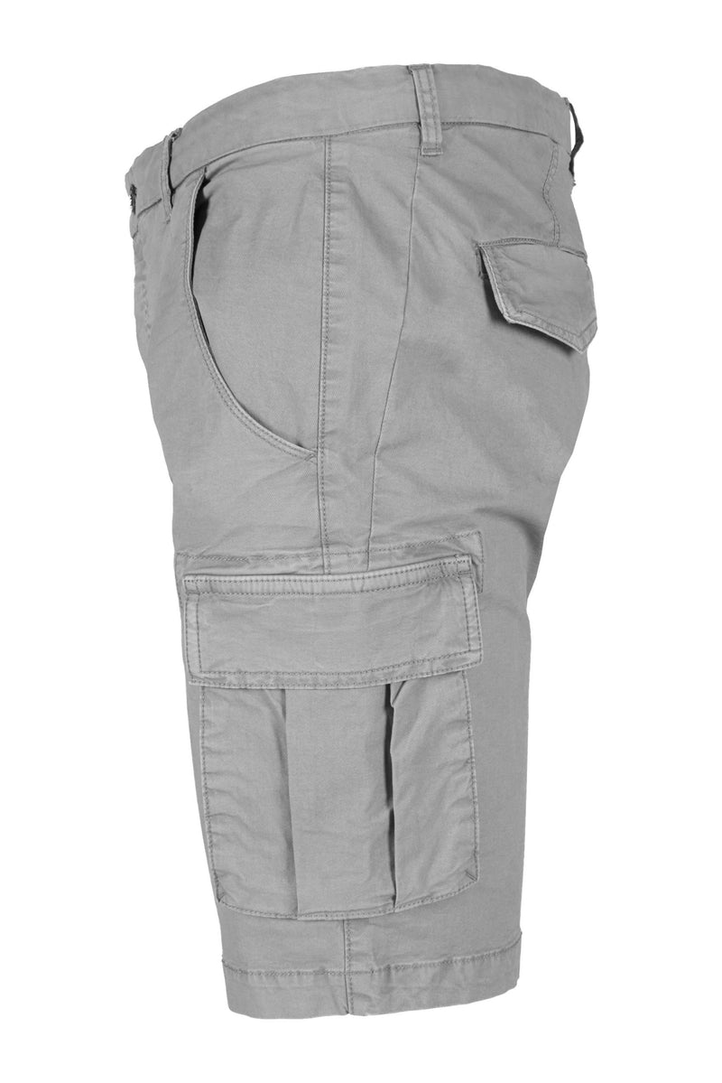 Gray Cotton Short