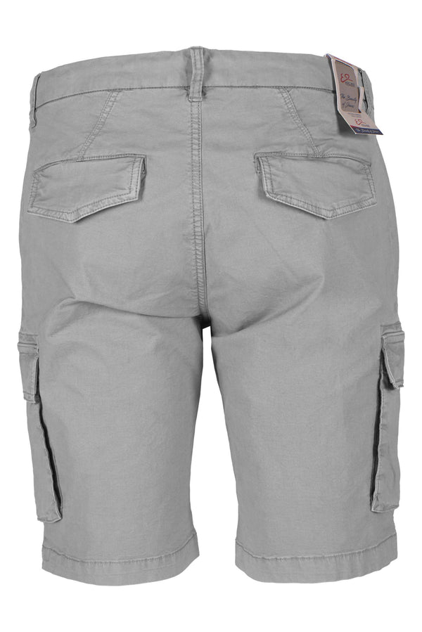 Gray Cotton Short