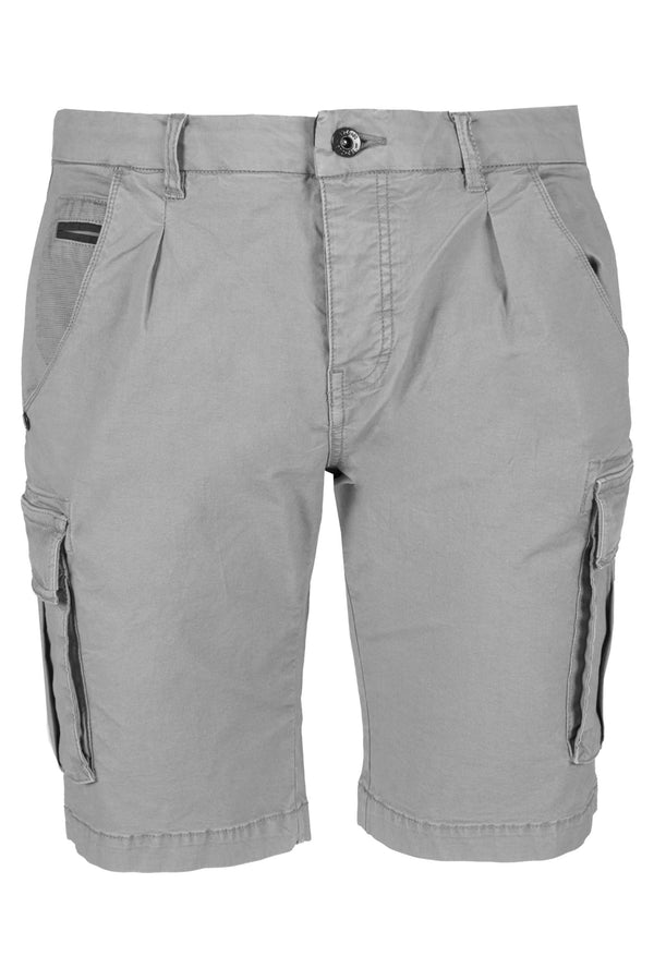 Gray Cotton Short