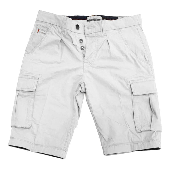 White Cotton Short