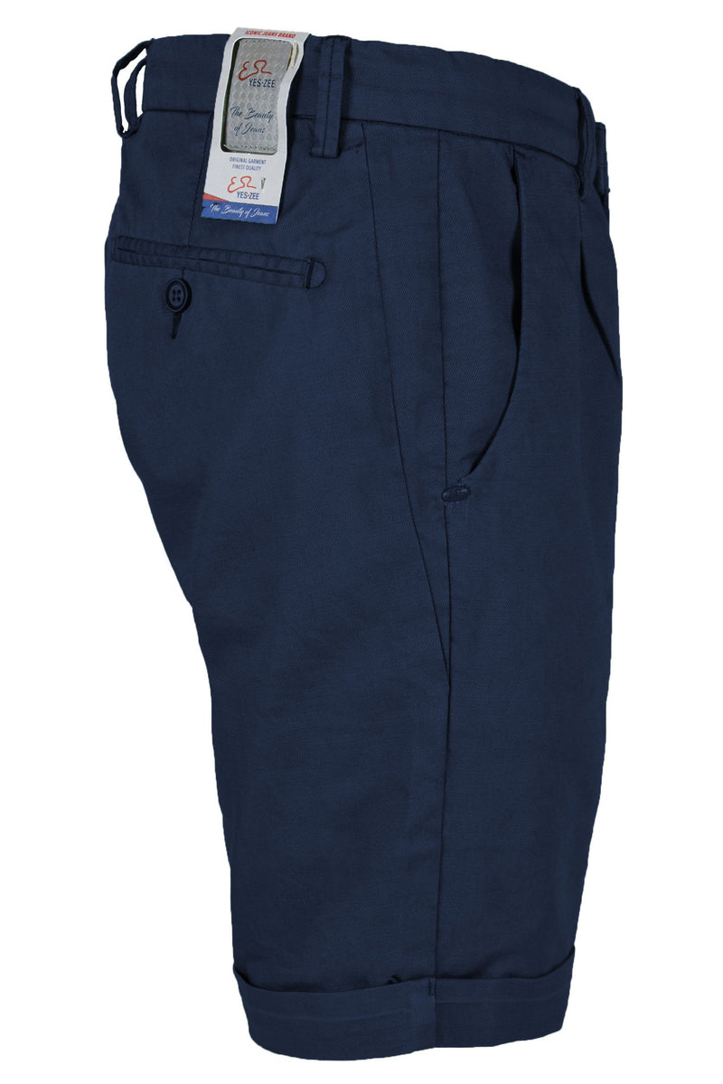 Blue Cotton Short