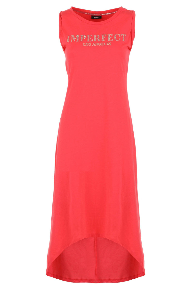 Saj-hotpink Imperfect Dress