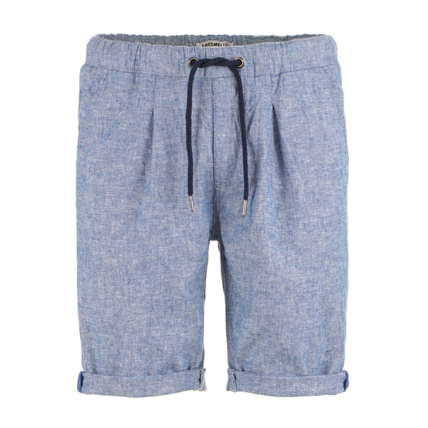 Light Blue Linen Short