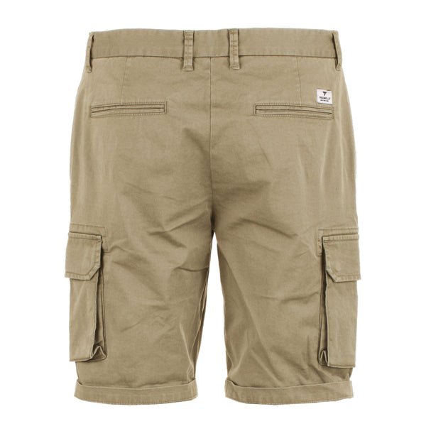 Beige Cotton Short