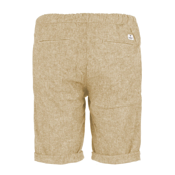 Beige Linen Short