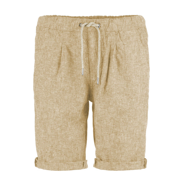Beige Linen Short