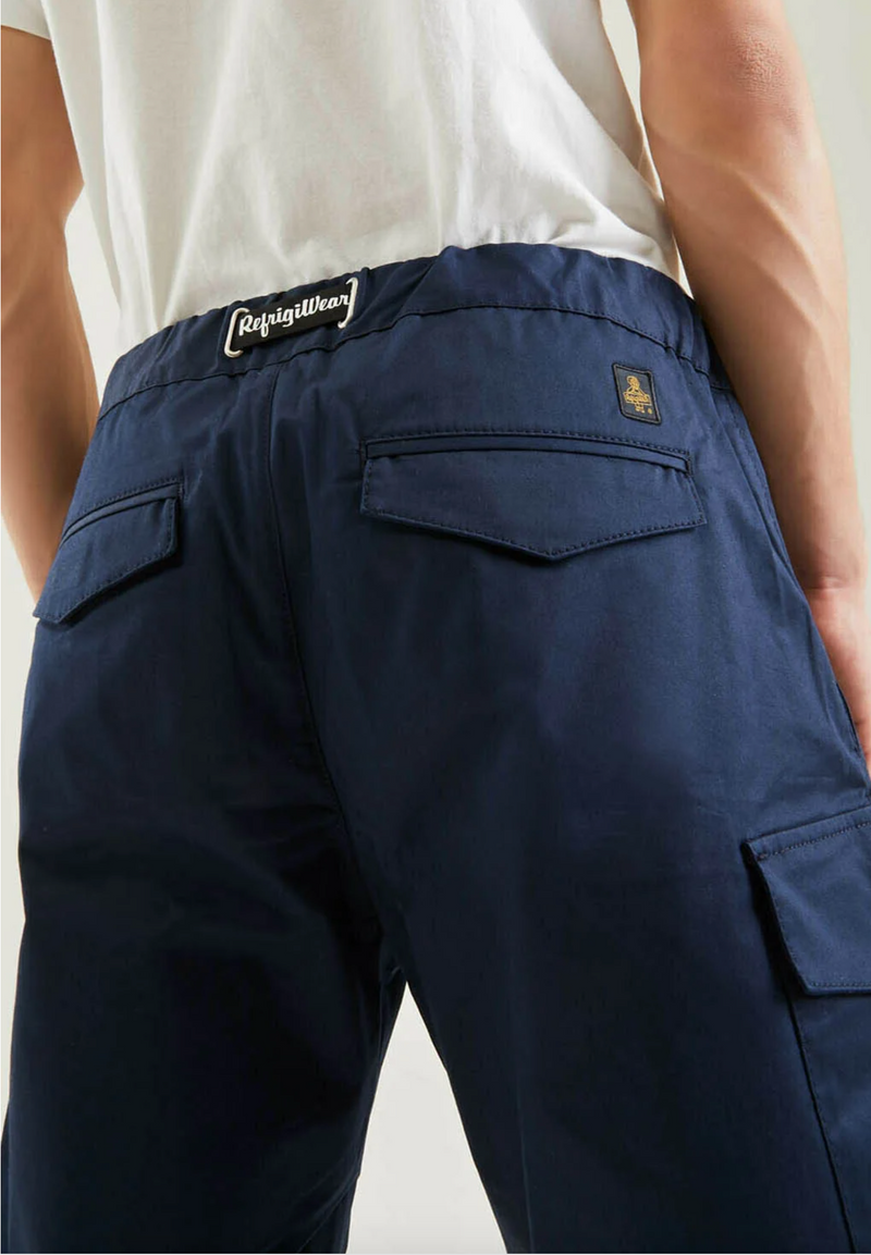Blue Cotton Short