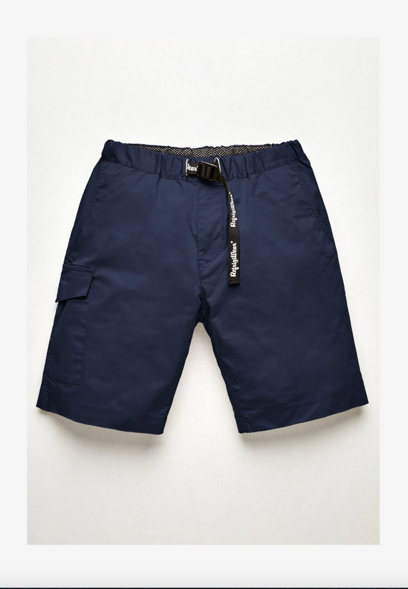 Blue Cotton Short
