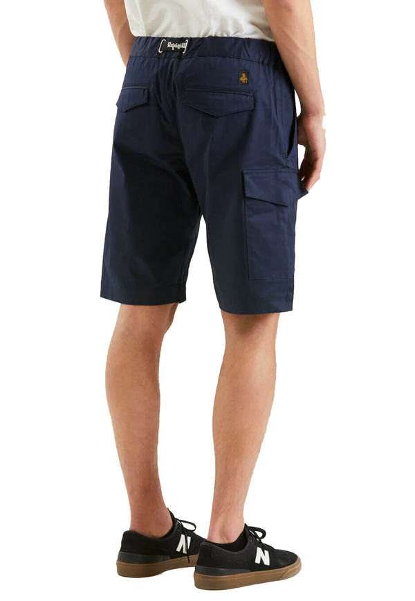 Blue Cotton Short
