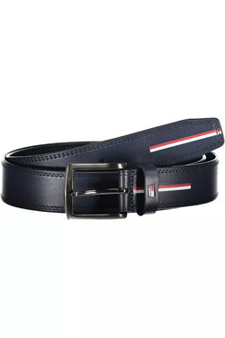 Blue Leather Belt