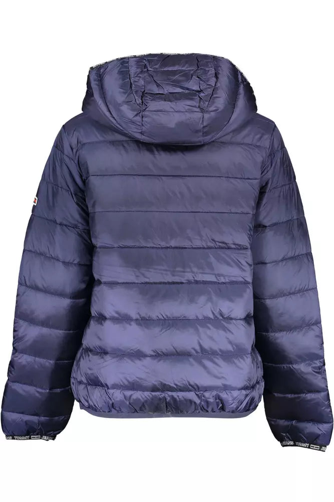 Blue Polyamide Jackets & Coat